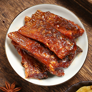 香辣味鱼排鱼尾100g超辣湖南特产零食鱼块即食麻辣网红休闲小吃