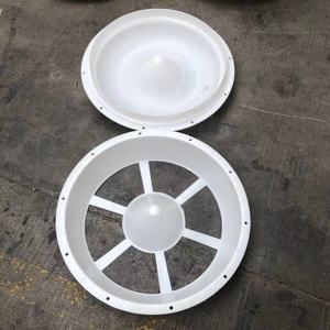 猪槽模具小猪食槽模具双胞胎水泥圆形下料器仔猪补料槽双胞胎塑料