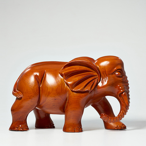 大象摆件实木黄花梨