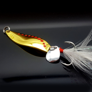 路亚饵亮片水蛭套装淡水鲈鱼翘嘴桂鱼鲶鱼远投金属亮片1.5-25g