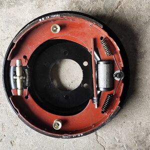 五征农用三轮车原车配件 280制动器 刹车盘总成 八档四挡六挡车用