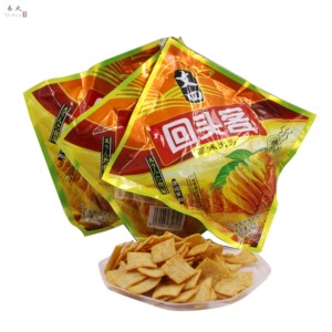 文四回头客袋装麻辣薯片土豆片膨化休闲食品回头客面包小零食包邮