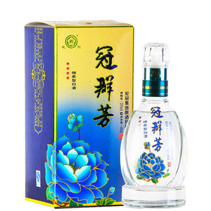 【夏末清仓】山东名酒冠群芳四星浓香型粮食白酒38度480ml*2瓶装