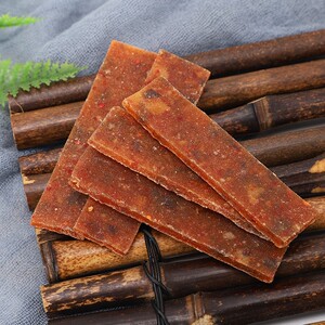 湖南浏阳特产南酸枣糕 微辣酸枣条片手工酸枣饼山枣粑粑500克包邮