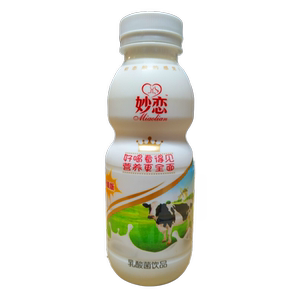 【4月到期】小洋人妙恋发酵型乳酸菌酸奶饮品345ml*12瓶