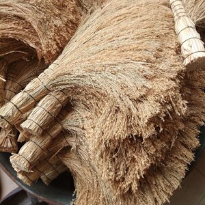 手工黍子苗小扫把卧室歪把笤帚扫头发扫床刷p家用扫炕谷子苗横着