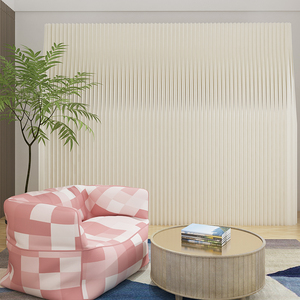 创意风琴梯形纸墙创意新颖居家办公高隔断可折叠收纳简约屏风定制