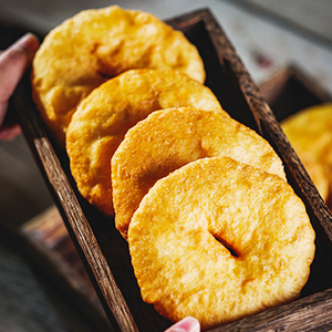 甘肃特产传统手工油饼油圈油香饼即食速食饼子原味老式发面点糕点
