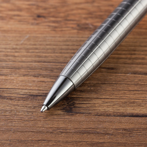 男士重手感高档复古旋转金属圆珠笔时尚商l务个性办公签字笔定制m
