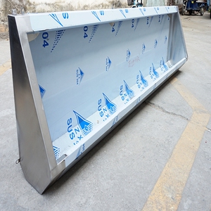 定制304不锈钢小便池挂墙式双层学校工地酒店挂式不锈钢小便槽陋女