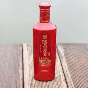 q泸州老窖股份u窖红钻版52度白酒500ml整箱6瓶礼盒装送礼自饮