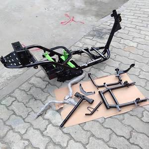 000人付款淘宝电动车大小迅鹰车架60v 72v 后平叉 单撑 双撑配件 实体