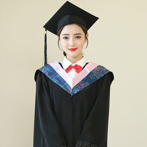 学士服大学生毕业典礼衣服毕业照服装博士学位服文学医学硕士班服