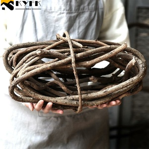 天然树藤藤蔓枯木装饰藤条田园庭院植物吊顶缠绕树枝造景拍摄道具