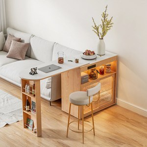 移动吧台桌家用客厅