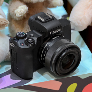 二手佳能eos m50一二代单机m6 2代mark2入门级微单数码相机学生款