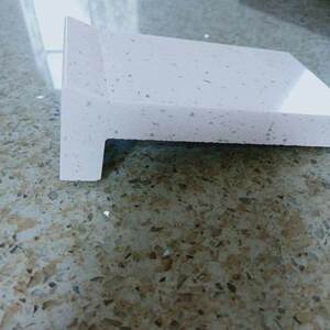 恒利石材加工工具 人造石石英石台面前挡水60/75度磨边刀头止水边