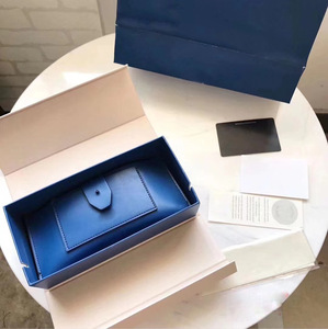 gm新款包装gm墨镜包装蓝色包装全套包装太阳眼镜包装眼镜盒布现货