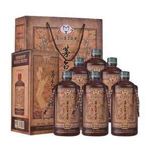 贵州茅*台不老酒v35酱香型纯粮坤沙白酒53度500ml*6瓶白金老酱酒
