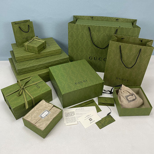 古驰gucci包装礼盒口红香水围巾衣服皮带包包盒手提袋礼袋礼品盒