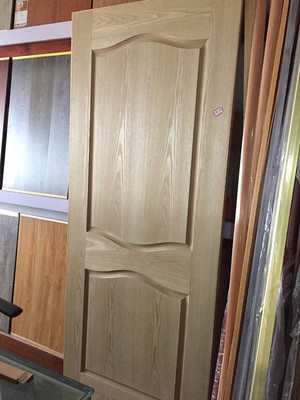 新新t品厂家直销毛合素门白茬水曲柳红橡天然实木门复坯多层门.