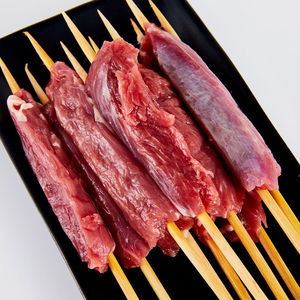 东来顺内蒙羊里脊串30/50串羊肉串清真羊肉烤串烤肉烧烤食材