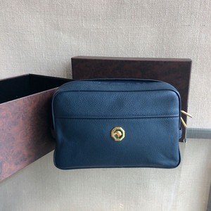 二手推荐99新 史蒂芬劳尼治stefano ricci手包蓝黑色包包手拿小包