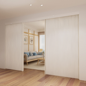 创意时尚纸拉门家用隔断空间办公室间隔可折叠可移动可收纳