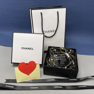 专柜chanel香奈儿口红礼品袋香水盒口红空盒子纸袋礼袋包装手提袋