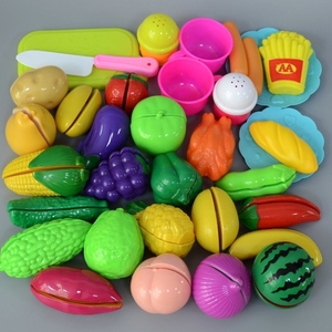 水果切切乐玩具切水m果女孩过家家厨房玩具蔬菜切切看儿童宝宝玩