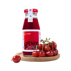 爱樱维樱桃汁nfc无添加天然纯鲜榨果汁浓缩果蔬瓶装饮品180ml*8瓶