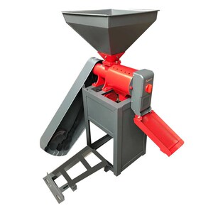 500人付款淘宝松钰碾米机小型家用220v脱壳大米稻谷剥壳多功能组合