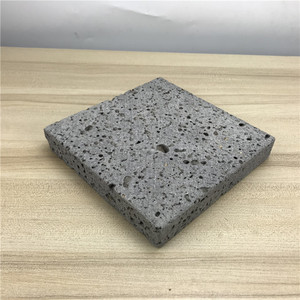 新石板烤盘石头火山烧盘耐山石石烤户外烤炉烧烤肉火高温西餐.