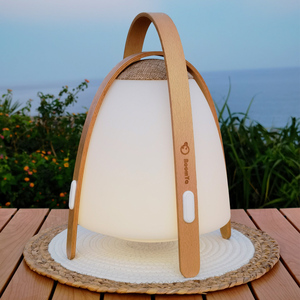 诺咪雅a2北欧轻奢创意手提小夜灯蓝牙音响氛围灯床头卧室台灯充电