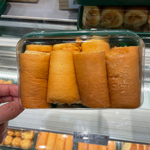 泸溪河肉松卷 松松卷8个装 肉松蛋糕 南京传统糕点心 泸溪河代购