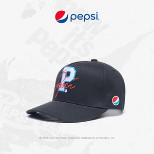 国际潮牌pepsi百事可乐鸭舌帽潮流时尚帽子夏季棒球帽百搭新款