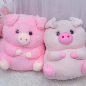 淘乐玩具可爱小猪毛绒玩具公仔娃娃布偶儿童礼物团团猪