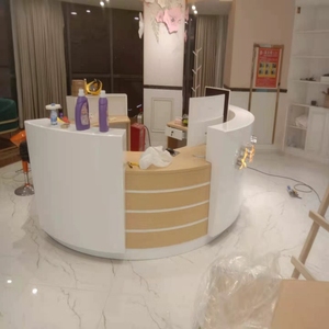 导诊台牙科前台圆形口腔吧台半圆形门诊导医台收银台分诊台接待