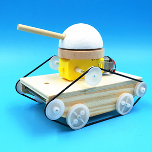 坦克车学生科技小制作小发明科学实验玩具diy手工材料包军事模型