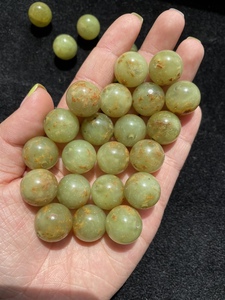 小陈玉器新品精品岫玉辽阳水草珠子手链手持天然草花私拍不发货