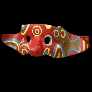 阿祖面具吴彦祖同款半脸帅气万圣节面罩道具成人男士装扮警察故事