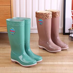 回力雨鞋高筒长筒雨靴女士水靴水鞋韩版时尚加绒防滑防水胶鞋套鞋