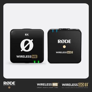 RODE wireless ME罗德无线麦克风相机话筒手机领夹麦直播麦小蜜蜂