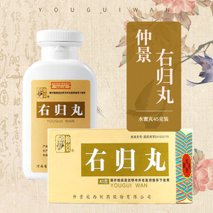 同仁堂左归丸和右归丸水丸大蜜丸浓缩丸十七味填精胶囊四子填精胶囊