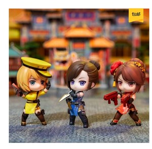 正版cf穿越火线蝴蝶q版手办盲盒-经典款保卫者 潜伏者模型礼品