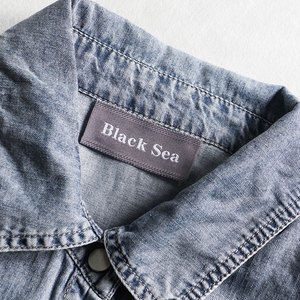 领标定制商标印唛高密度织唛布标衣服标签logo订做服装主唛高档唛头