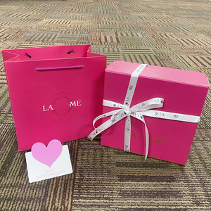 502人付款淘宝包邮兰蔻大粉水礼盒空盒护肤品礼品盒极光水面霜小黑瓶