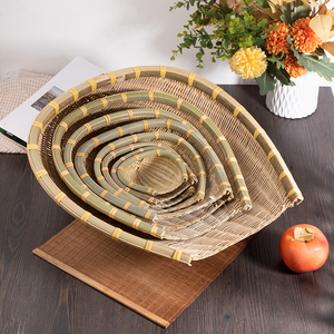 手工编织竹制品厨房