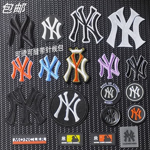 时尚潮牌n家图案羽绒服刺绣熨烫补丁贴 衣服裤子商标logo帽子装饰