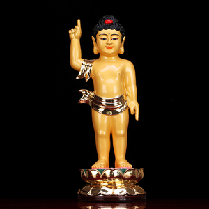 001人付款淘宝台湾纯铜鎏金如来佛祖三宝佛佛像释迦牟尼佛阿弥陀佛像